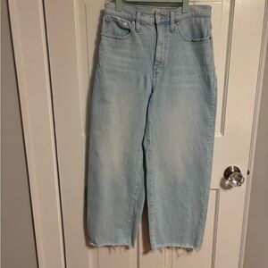 The Perfect Vintage Wide-leg Crop Jean, Madewell, 27